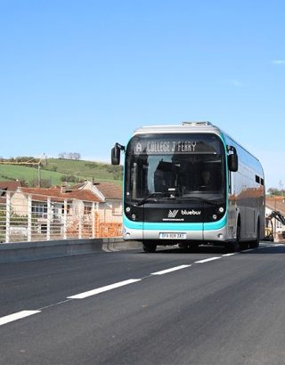 Un nouveau pont sur le Sichon