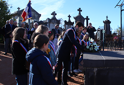 Cérémonie hommage aux Maires et Parlementaires de Cusset