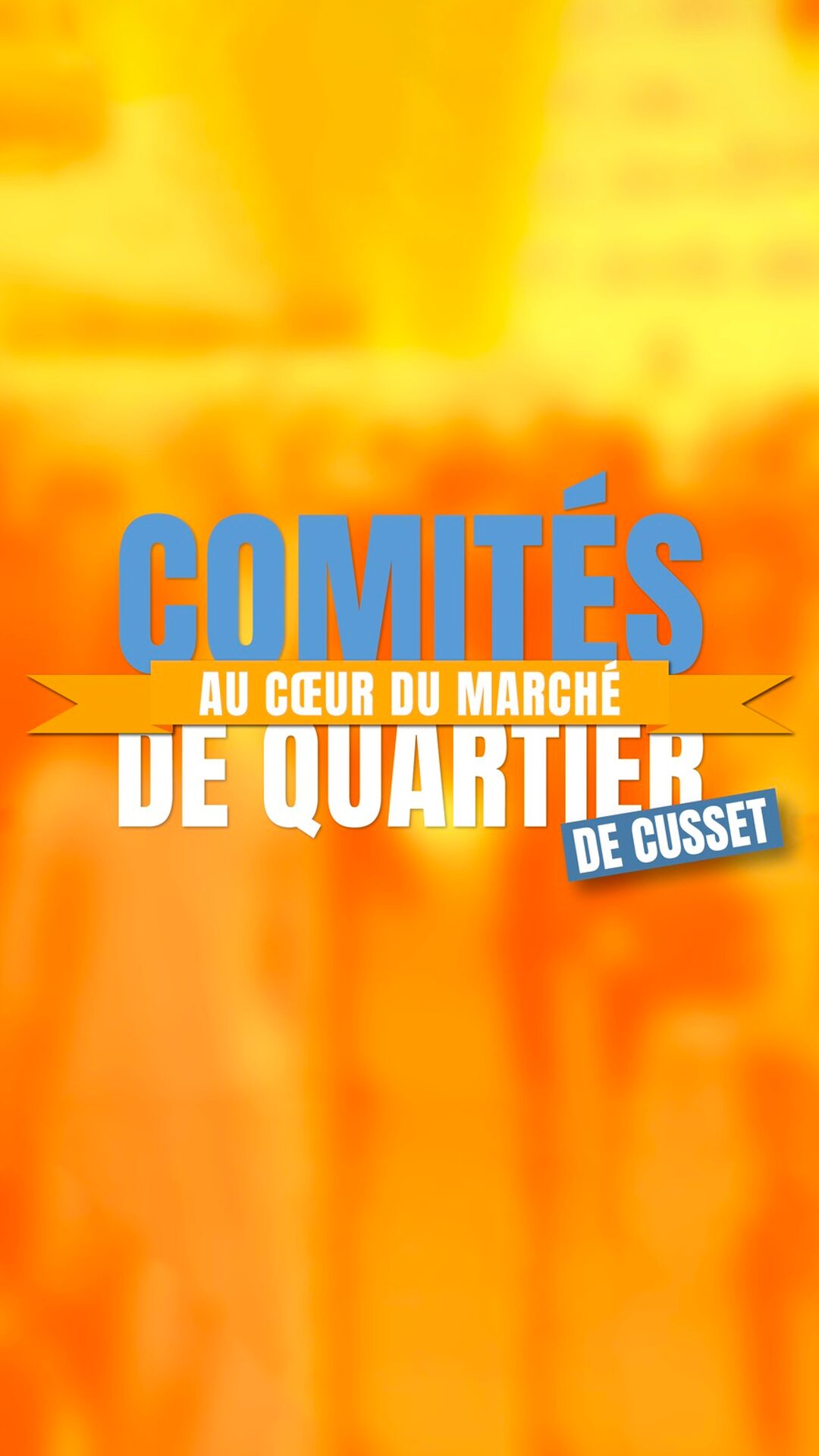 Comités de quartier au coeur du marhcé
