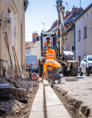 TRAVAUX // Faubourg du Chambon - Rue Andreau - Cours Lafayette - Rond-point de la République