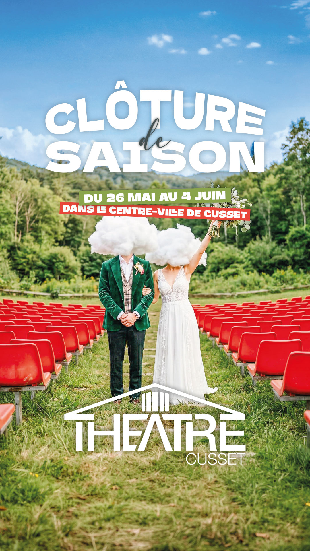 Clôture de saison 25.26 • Théâtre de CussetDu 26 mai au 4 juin