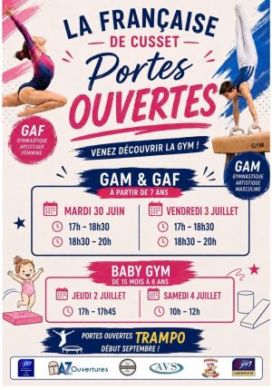 Portes ouvertes • Gymnastique La Française